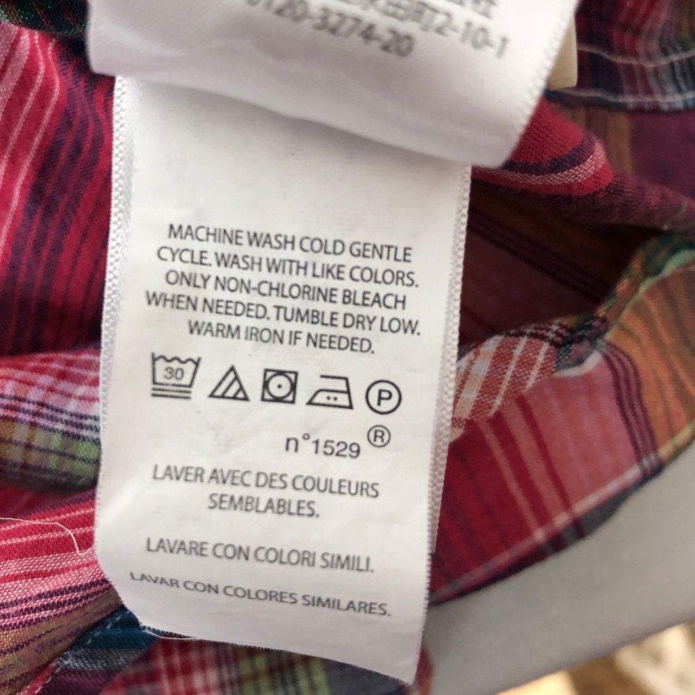 Polo Ralph Lauren NWT Womens Plaid Shirt Classic Fit Western Cotton Snap size M - Picture 5 of 6